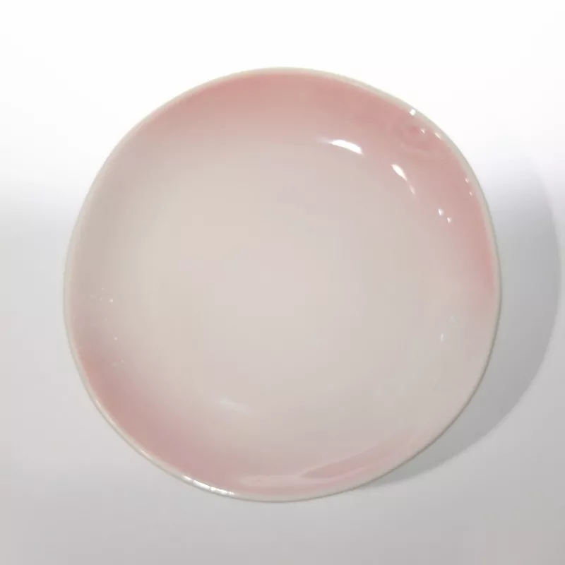 Minimalist Round Ombre Ceramic Mini Plate