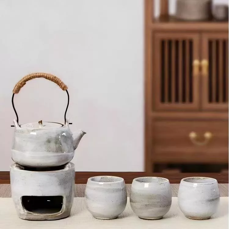 Traditional Tea Cup Set With Teapot