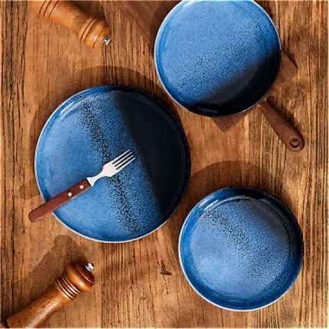 Vintage Ombre Ceramic Bowl Set