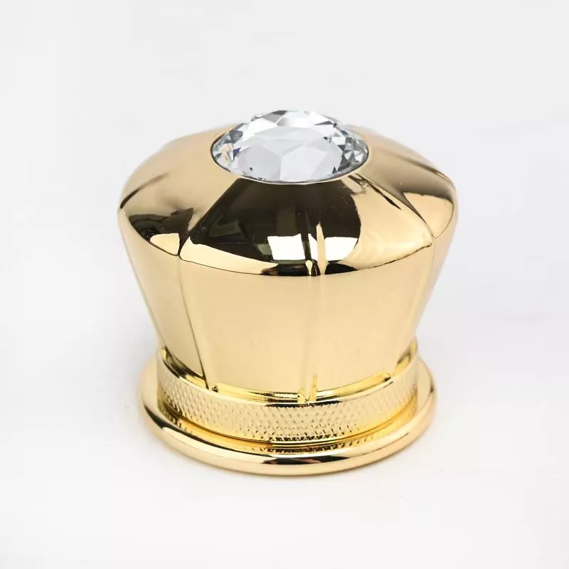 Zinc Alloy Gem-Shaped Aroma Diffuser Lid